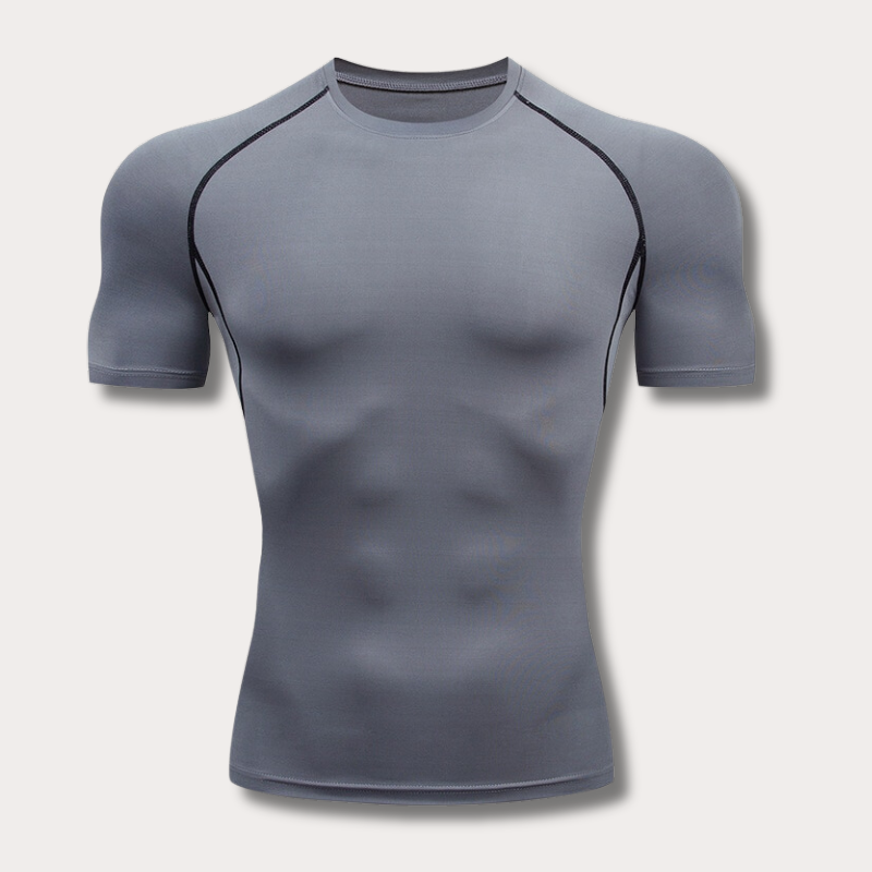 Camiseta Masculina Fitness - Manga Curta.