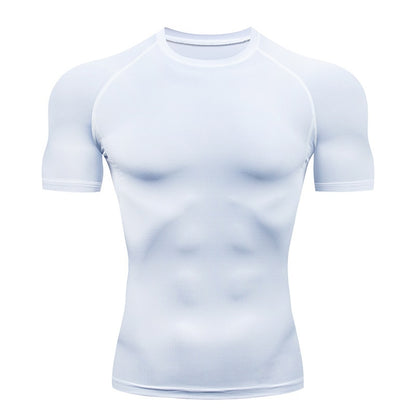 Camiseta Masculina Fitness - Manga Curta.