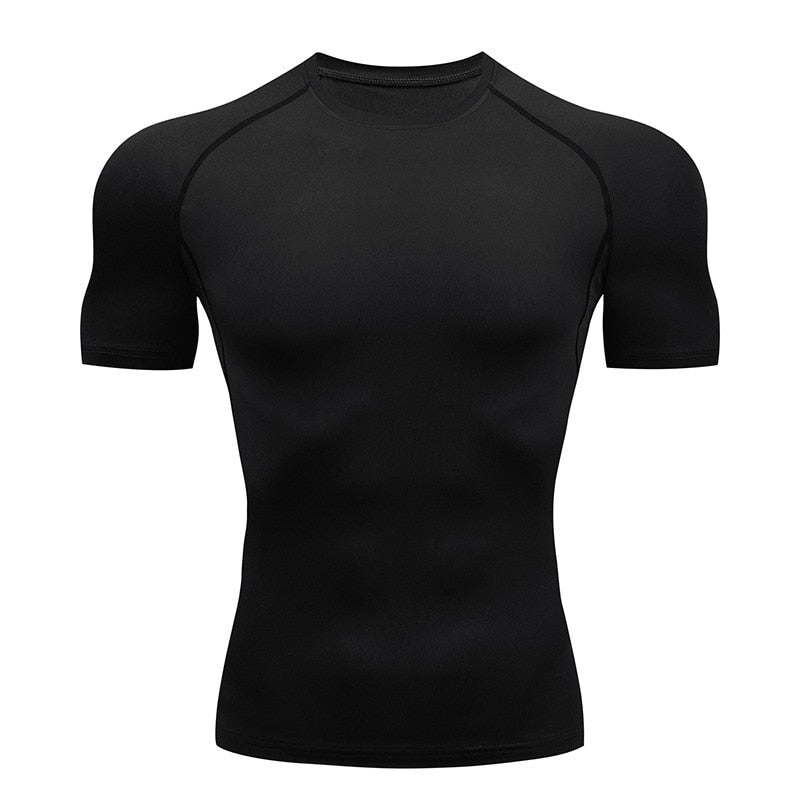 Camiseta Masculina Fitness - Manga Curta.